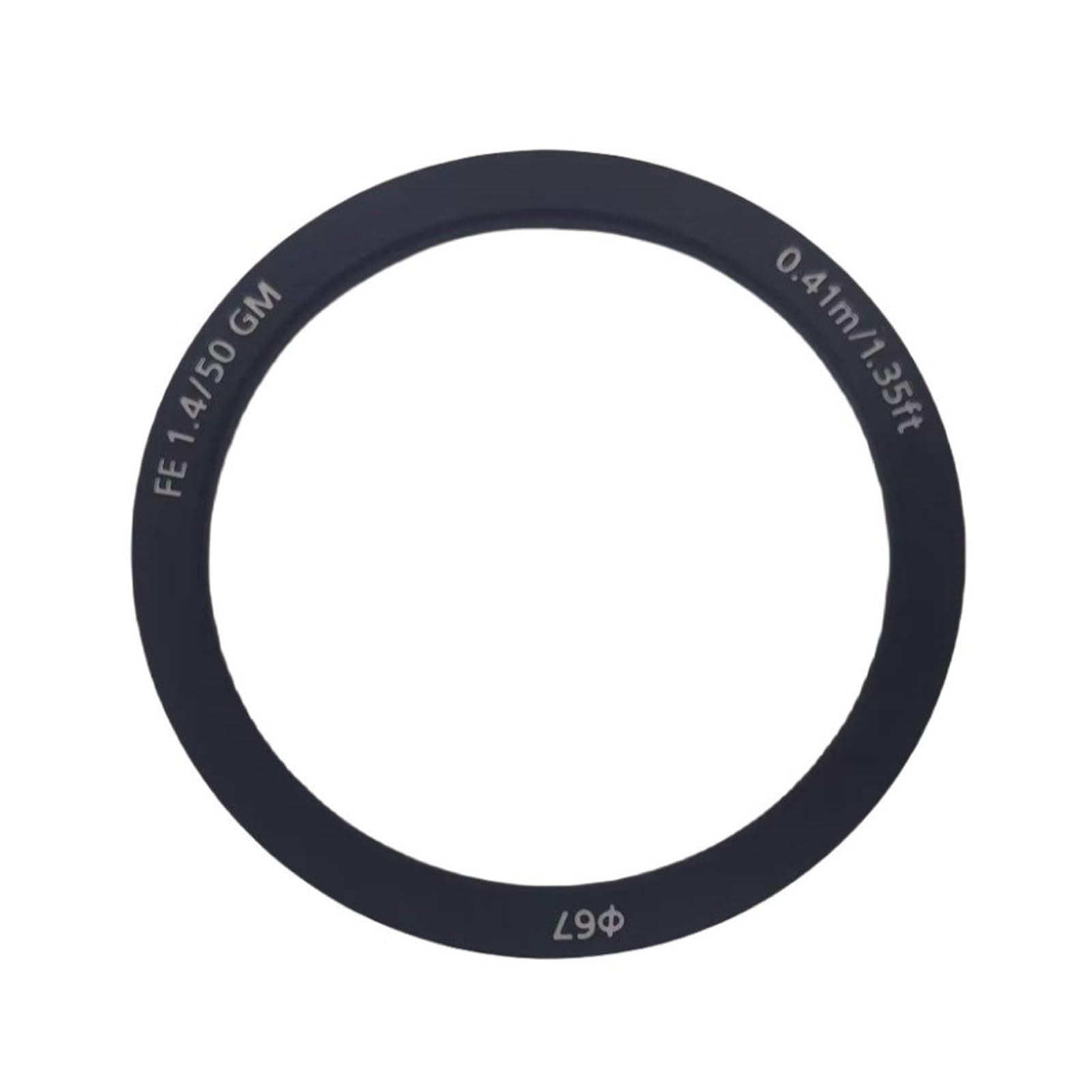 NUEAYMS 2 Caches d ' Objectif de précision pour 50 mm FE1.4GM: Construction ABS optimisée pour la Mise Point Automatique avec des clartés Anti-poussière, Anneaux pour Photographie à Faible luminosité