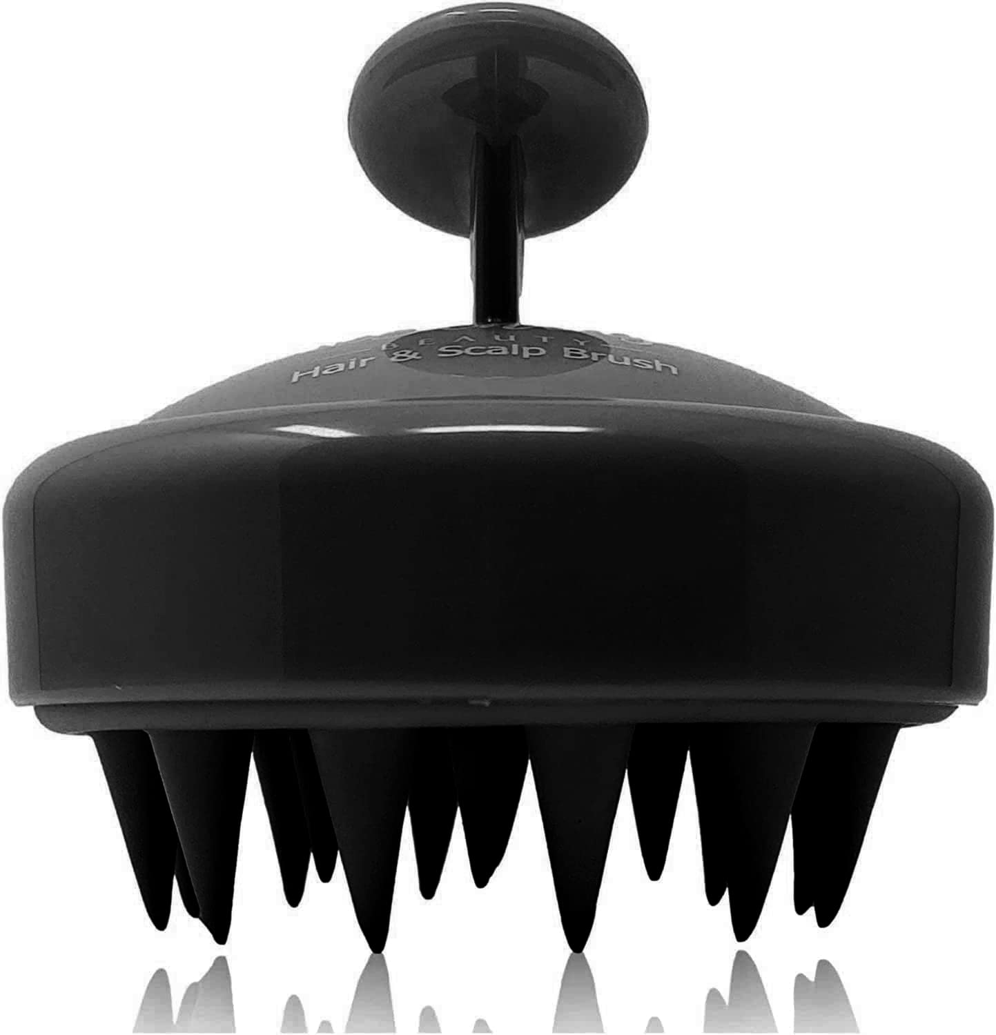 RENESMEE Manual Clean Care Silicone Head Body Scalp Massage Brush (Black) (B09V1QKY2P) Amazon Price History, Amazon Price Tracker
