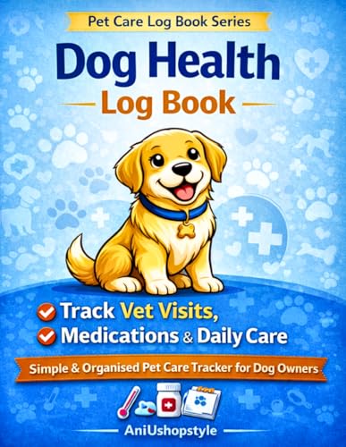 Dog Health Log Book
