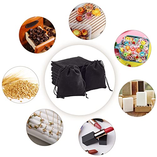 NBEADS Borsa per Gioielli, 100 Pezzi in Velluto