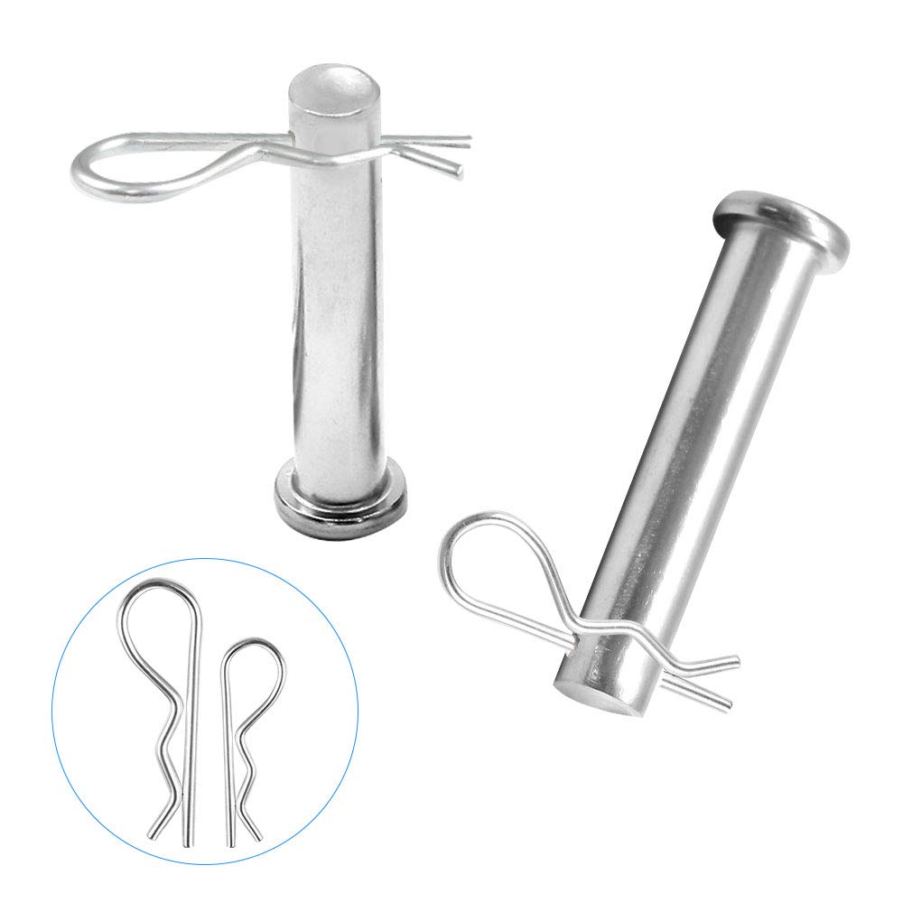 Coppiglie, 180 pezzi Coppiglie in acciaio possono essere applicate a auto rimorchi Impalcatura,Karosserie Clips für Autos Wohnmobile R-Pin sono 6 diverse dimensioni con scatola di plastica