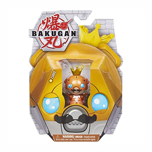Bakugan 2021 Aurelus Cosplay King Cubbo 2-inch Core Collectible Figure and Trading Cards