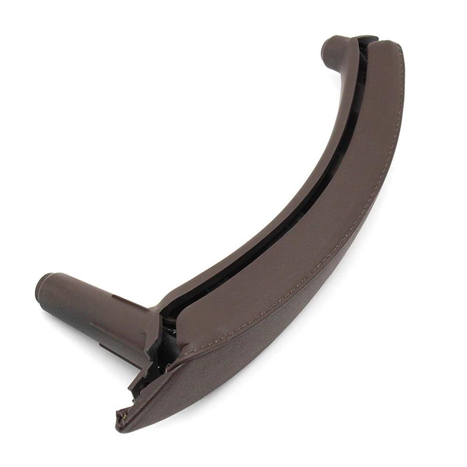 BLNETU Interior Door Armrest Panel Door Handle Cover Pull Assembly Replacement for X5 X6 E70 E71 E72 2007-2013 (Moka Left)