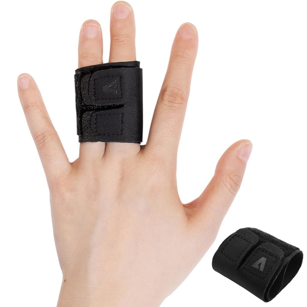 Proberos® Compression Band for Finger Dual Finger Finger Compression Sleeve Support Band Finger Guards Compression Band Brace Wraps for Basketball Player Volleyball Player, Athletes, Size M (B0CLHYLDNC) Amazon Price History, Amazon Price Tracker