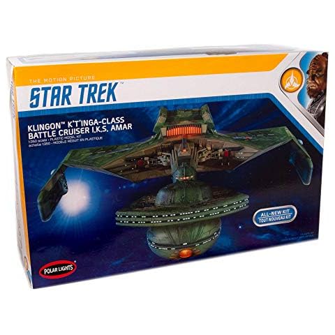 Polar Lights Star Trek Klingon K’t’inga 2T 1:135 Scale Model Kit Cover