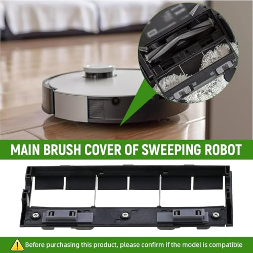 Image of HASTHIP Main Brush Hood Replacement Main Brush Cover for ECOVACS Deebot Vacuum Cleaner T8 /N7 /N8 /N8Pro+ /X1 Omini / T10Omini /T20Omini / X1SPro /T10SPro