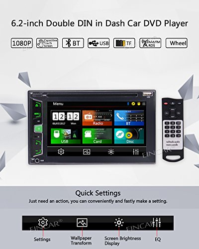 EinCar WIN 8 UI Doppia 2 stereo dell'automobile di...
