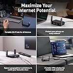 GL.iNet GL-BE3600 (Slate 7) Portable Travel Router, Pocket Dual-Band Wi-Fi 7, 2.5G Router, Portable VPN Routers WiFi for Travel, Public Computer Routers, Business Trip, Moblie/RV/Cruise/Plane - Image 5