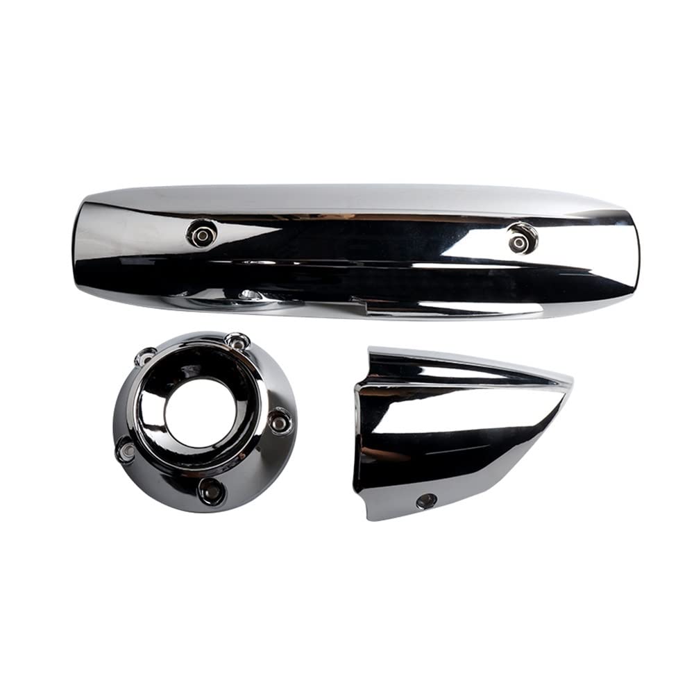 Protecteur Thermique échappement Pour Yamaha TMAX 500/530 (2011-2016) - ABS Chromé - 13