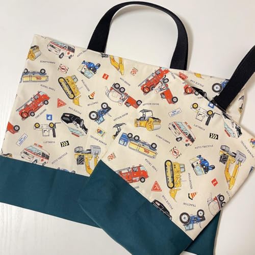 専用ページ♡はたらくのりもの♡7点 レッスンバッグ 上履き入れ 着替え袋 給食袋 6347c09ec538746c736338b3f54e13