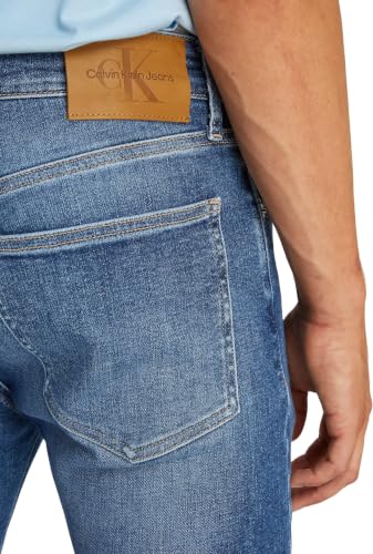 Calvin Klein Herren Jeans Hose Skinny mit Stretch, Blau (Denim Medium), 29W/34L – Ansicht 3