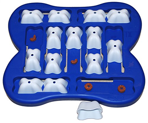 Nina Ottosson Dog Finder Interactive Doy Toy Puzzle for Dogs, Plastic