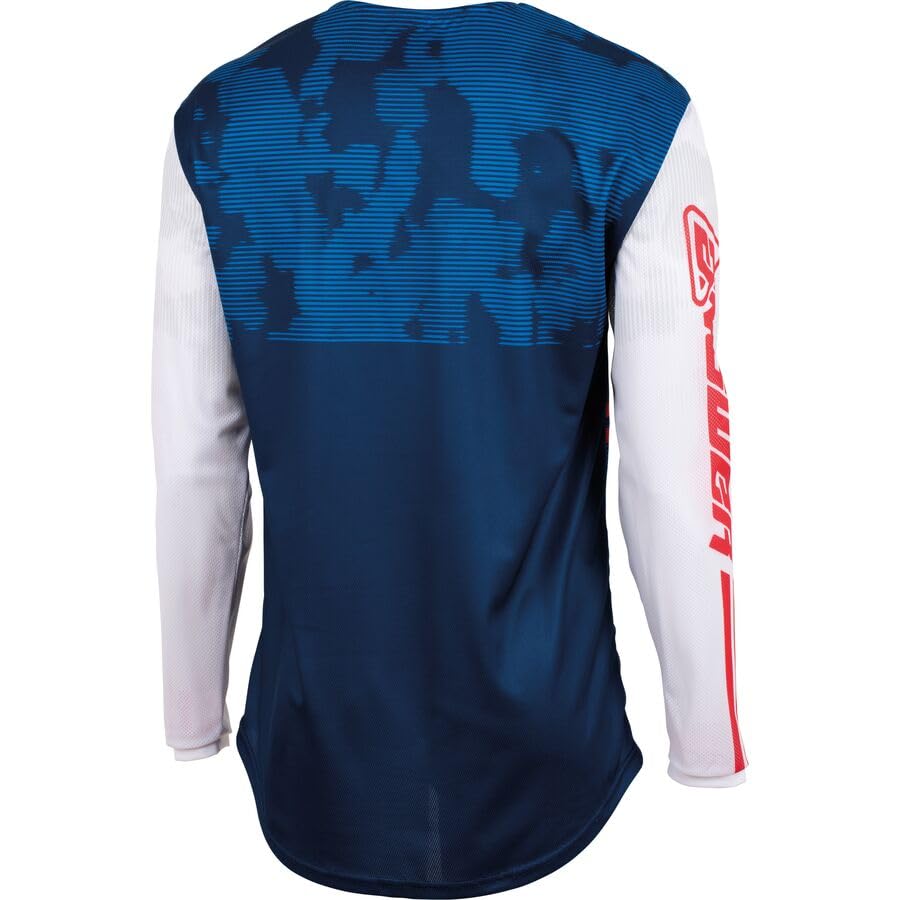 Answer Racing 447375 Men's A23 Arkon Trials Jersey: Blue/White/Red, M
