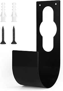 KINGLAKE Hose Hanger Hook, Expandable Garden Hose Pipe Hanger Holder Wall Mounted, Metal Hosepipe Reel Hanger Hose Tap Bracket with Screws