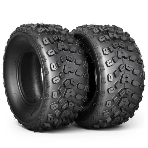 PROPARTS 22x11-10 ATV UTV Tires 6PR 22x11x10 All-Terrain Trail Mud and Sand Directional Tire Tubeless Set of 2