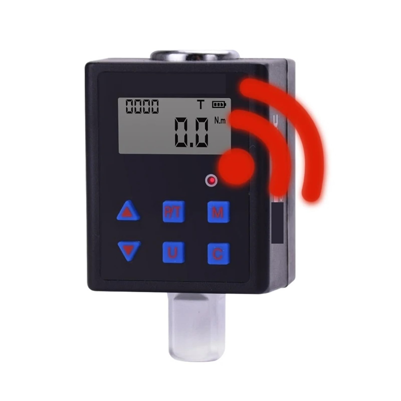 Misuratore di coppia digitale 0,3-340 Nm Adattatore for misuratore di coppia regolabile Chiave dinamometrica elettronica professionale Strumenti di riparazione universali per bicicletta(TQA2-200)