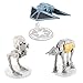 Star Wars (12-Pack) Spaceships Models Toys Action Figure Set & Stands