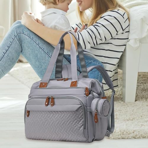 Sac à dos à langer multi-poches pour ranger linge et chaussures - 3