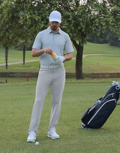 Shallowlulu Mens Golf Pants Stretch 5 Pocket
