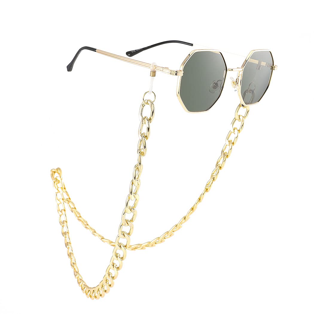 Bohend Moda Cadena de gafas de sol Oro Mujer Cadena de anteojos Accesorios para gafas por Los anteojos Y Gafas de sol