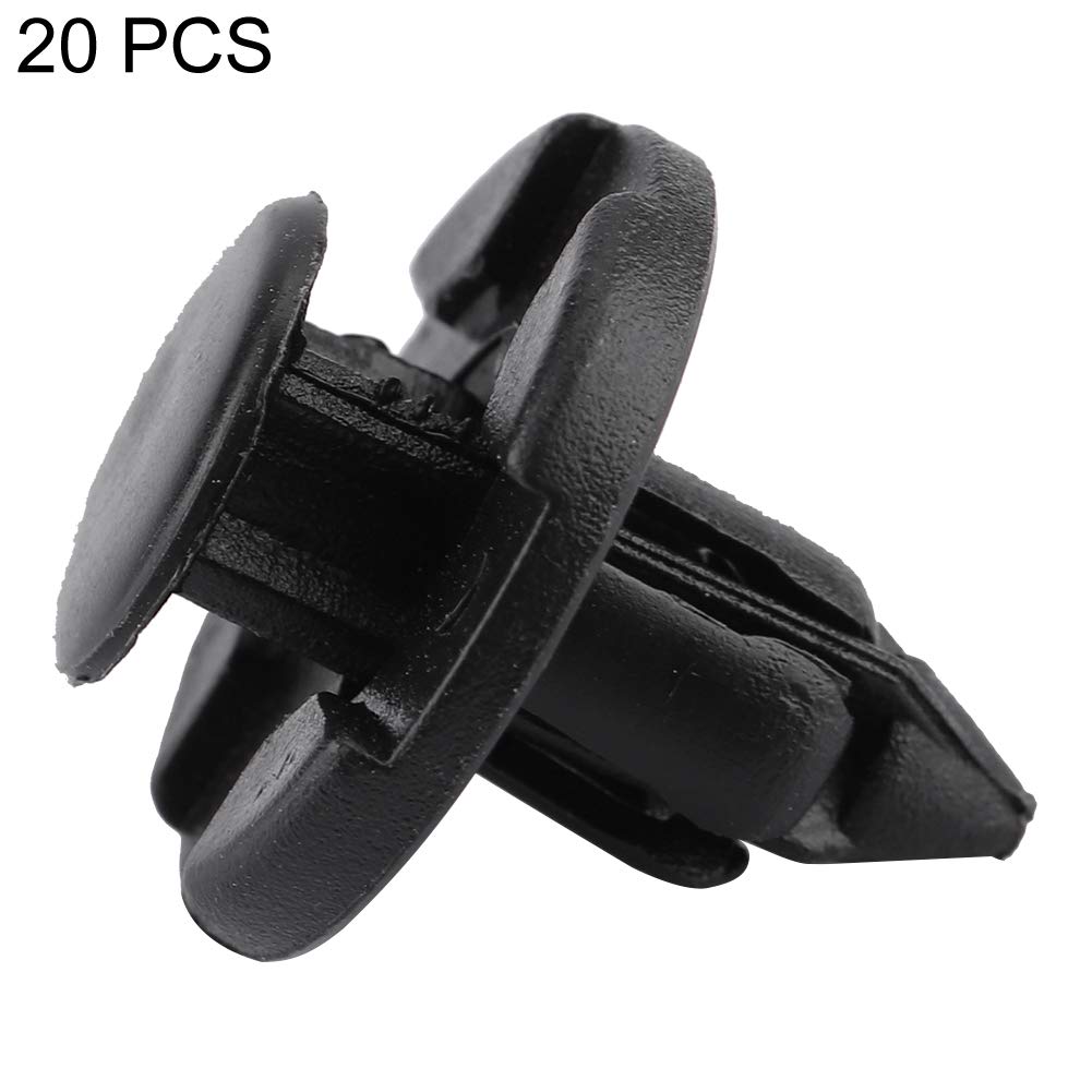 Interior Bumper Clips,Interior Bumper Mud Guard Trim Clips Fastener Kit for Xterra Versa Sentra Maxima(20pcs)