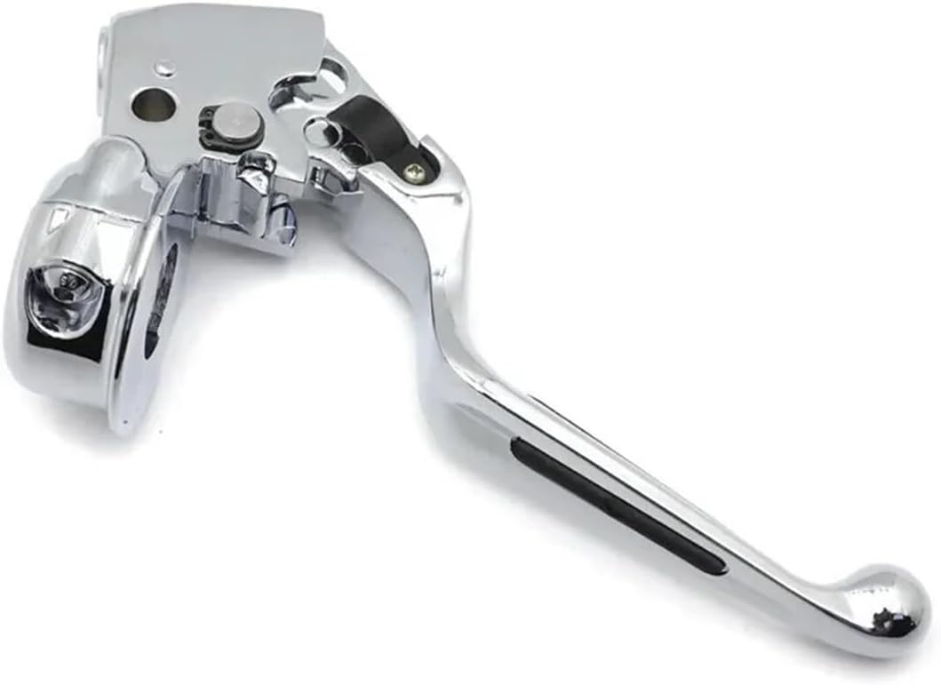 Bracket Vinyl Leather Clutch Lever for Harley for Davidson Softail Dyna Motorcycle Accessories Motorcycle Brake Clutch Lever Protection(MT436-006-CD)