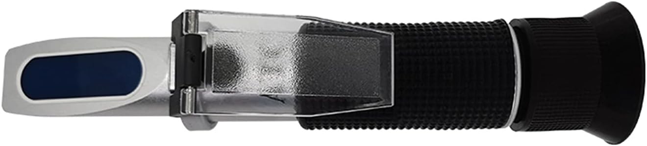 Brix Refractometer, Milk Concentration Meter，0-20% Milk Refractometer Tools Measuring Instruments with Automatic Temperature Compensation for Wine Making, Beer Brewing,Fruit, Sugar Content