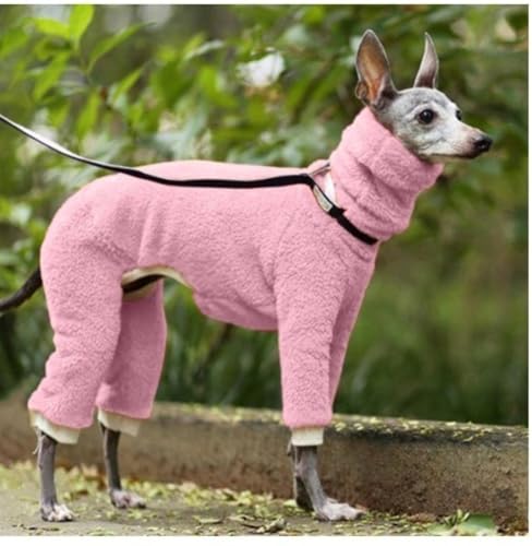 Vskd 犬コート 冬 タートルネック ウィペット服 イタリアングレーハウンド服 グレーハウンド ベドリントン犬服 四脚 ドッグウェア ペット服 犬用防寒着 暖かいセーター おしゃれ 保温 防風 犬パジャマ 室内外兼用 秋冬用 ファッション快適 犬ジャケッ