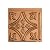 FASÄDE Traditional Style/Pattern 1 Decorative Vinyl Backsplash Panel in Antique Bronze (6X6 Inch Sample)