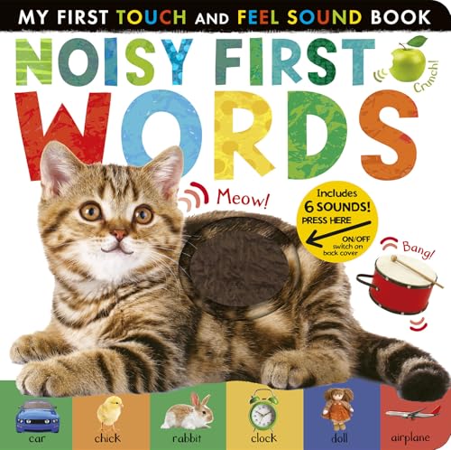 Image of Noisy First Words: Includes 6 Sounds and an On/Off Switch on the Back Cover! (My First)