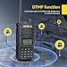 Retevis RT85 Dual Band Radios Long Range,High Power Walkie Talkies,Built in VFO,DTMF,VOX,Flashlight,Handheld Radios with 3200mAh Battery for Family Survival Gear Camping Hunt(2 Pack)