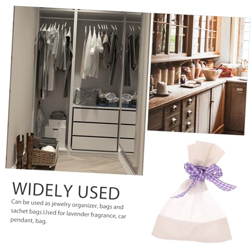 GALPADA 10pcs bolsas sachet vacías para decoración y almacenamiento miniatura 6