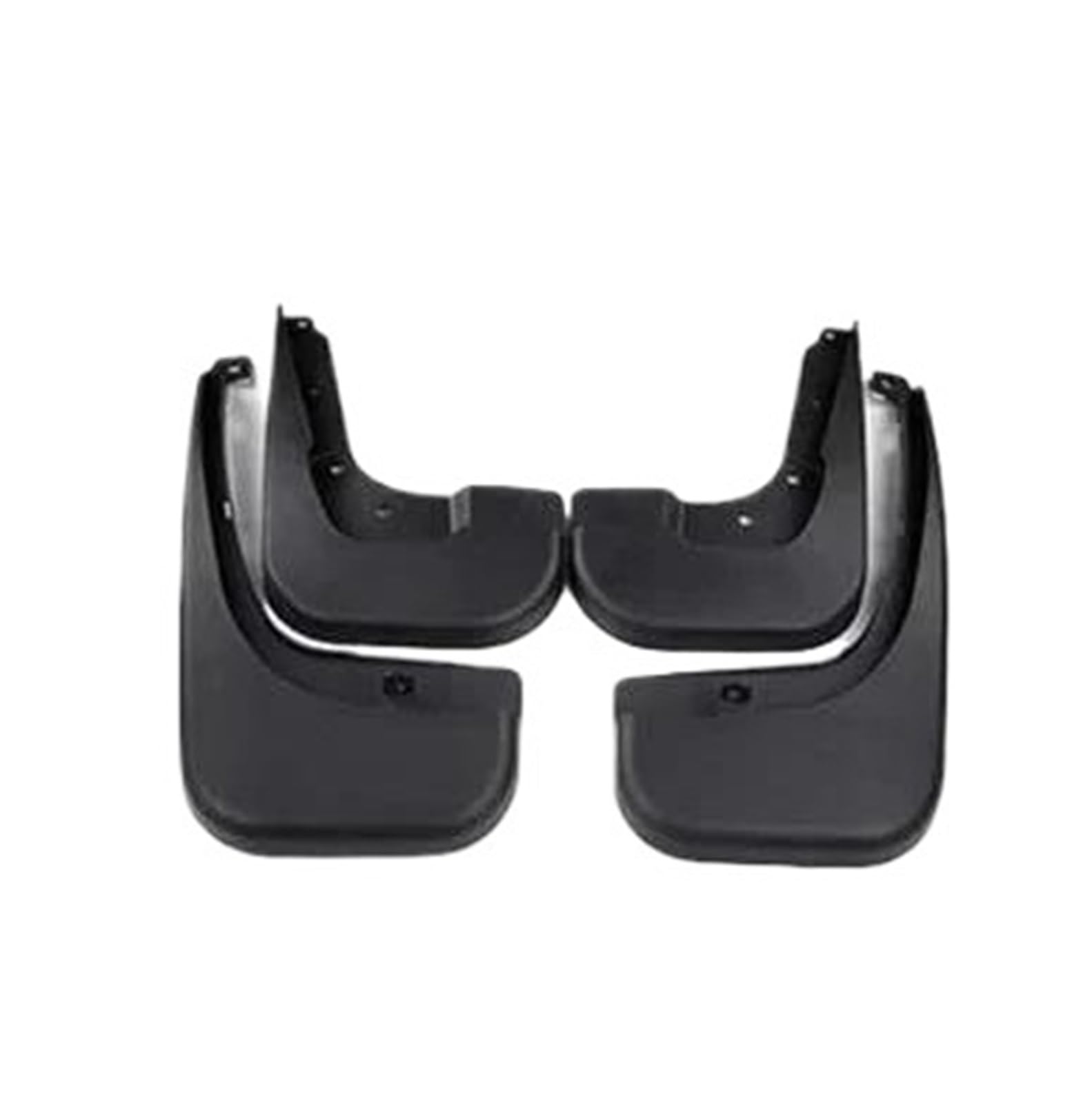 Coche Flaps Barro Salpicaderas Para Benz Para Vito Para V Class Para W447 2016-2022 4 Uds Guardabarros Delanteros Y Traseros Protectores Contra Salpicaduras Accesorios(With side skirts)