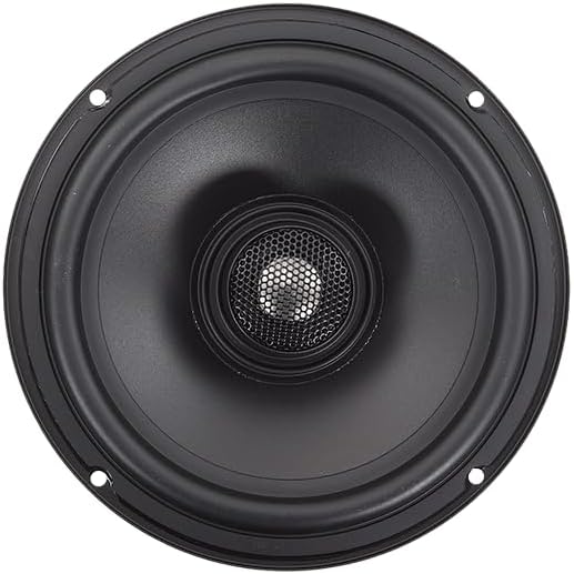 Sundown Audio E-6.5CX 6.5" 3-Way Coaxial Car Speakers - Full Range System with Titanium Tweeters - 60W RMS, 4-Ohm - Premium Sound Upgrade, Easy 2.5" Mount, Grilles for Clear Audio (Pair)