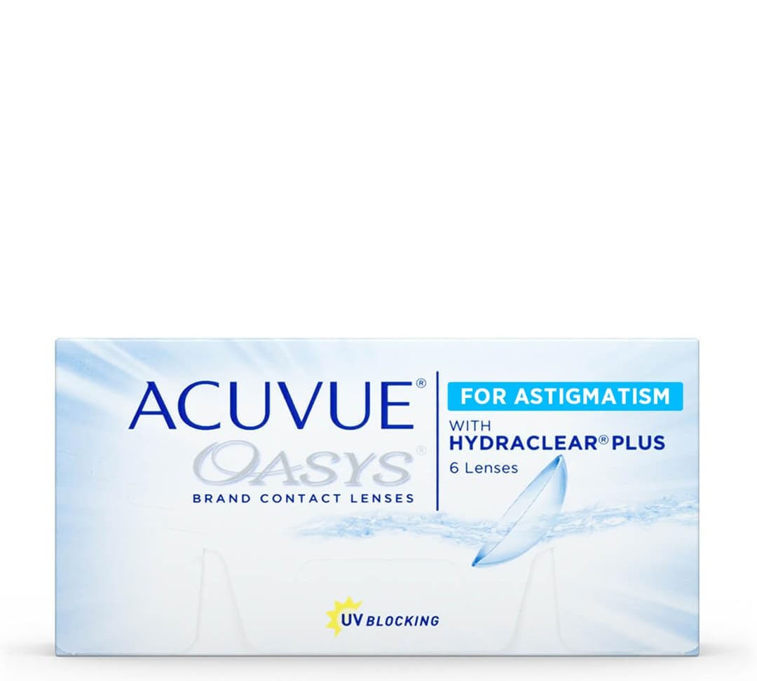 ACUVUE OASYS für Astigmatismus – 2-Wochen-Kontaktlinsen (Torische Linse) mit UV-Schutz