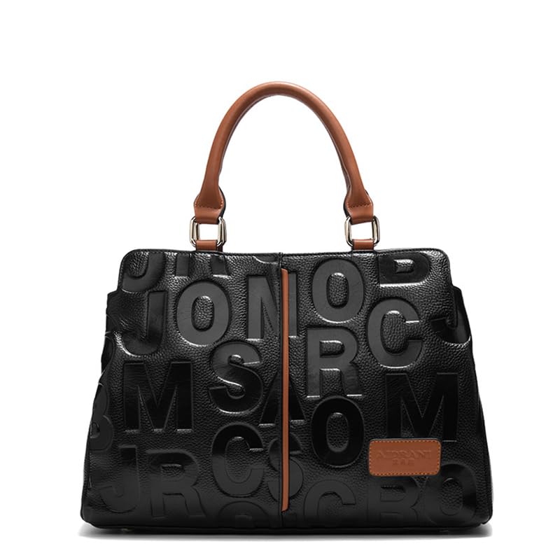 Women's Layer Cowhide women's Handbag Soft Leather Broadband Large Capacity Business bag