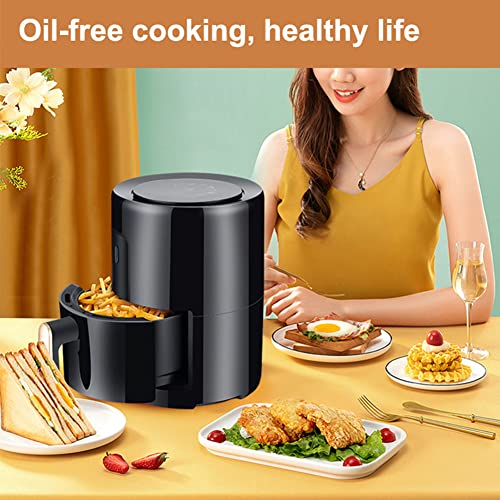 AMLILY Haushaltsluft Fritteuse Gesund Rauchlos, Intelligenter Touchscreen Fritteuse Multifunktion Frites Machine 2.5L… – Bild 3