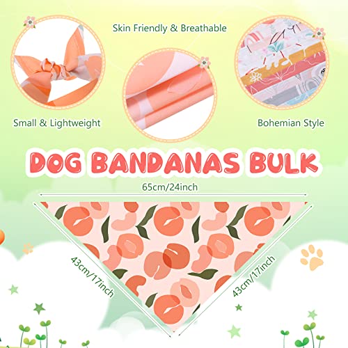 Amylove 50 Pcs Dog Bandanas Bulk Summer Spring puppy Floral Dog Bibs Holiday Washable Scarf Pets Triangle Head Scarfs Bandanas Pet Costume Dog Outfit for Small to Medium Girl and Boy (Flower) Amylove 50 Pcs Dog Bandanas Bulk Summer Spring puppy Floral Dog Bibs Holiday Washable Scarf Pets Triangle Head Scarfs Bandanas Pet Costume Dog Outfit for Small to Medium Girl and Boy (Flower)