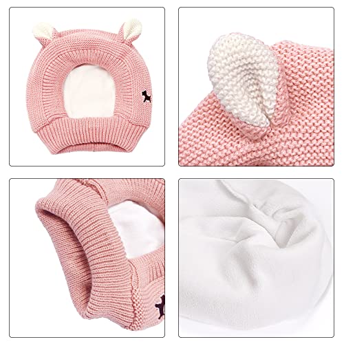Image of Quiet Ears for Dogs Anxiety Barking Dog Ear Covers Muffs Snood for Noise | 2PCS Ear Hearing Earmuffs Fireworks Protection Anti Anxiety Dog Hat Large Dog (Purple & Grey)