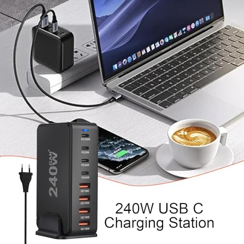 Estación de carga USB C para solucionar la falta de enchufes en casa 2