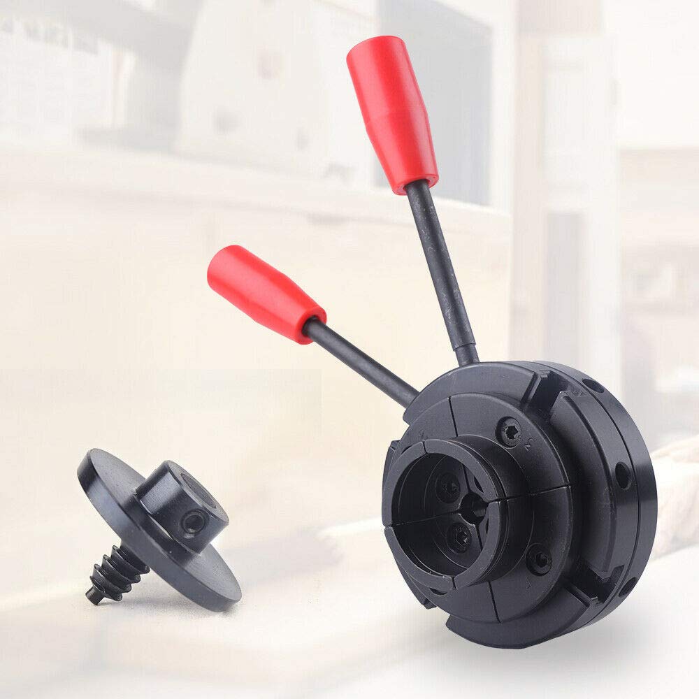Fabricante máquinas eléctricas Platos 4 Garras - Diámetro: 100 mm - M33 x 3,5 - Plato autocentrante - 4 croquetas - para torneado Banco - para Torno