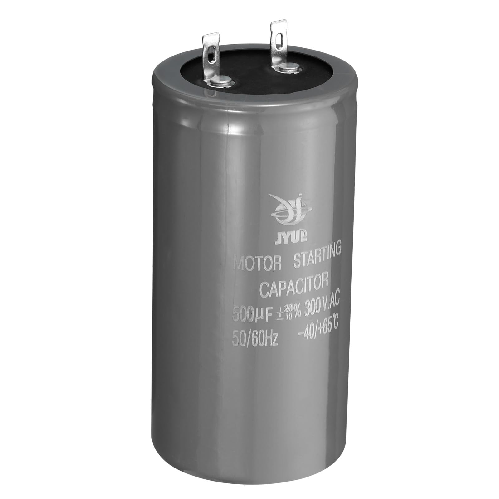 PATIKILMotor Start Capacitor, 500uf 300V 50/60Hz CD60 Running Capacitor Starting Capacitor for Air Conditioners, Electric Motor Starts Running