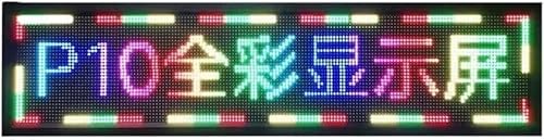 JvFbjLF LED Scrolling Message Display Programmable Outdoor LED Sign Display Panels For Car Windows, Shops, Shops, Businesses(67 * 35cm)