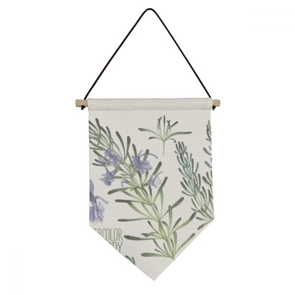 Drapeau en toile lavande violette habillage mur vide original - 4