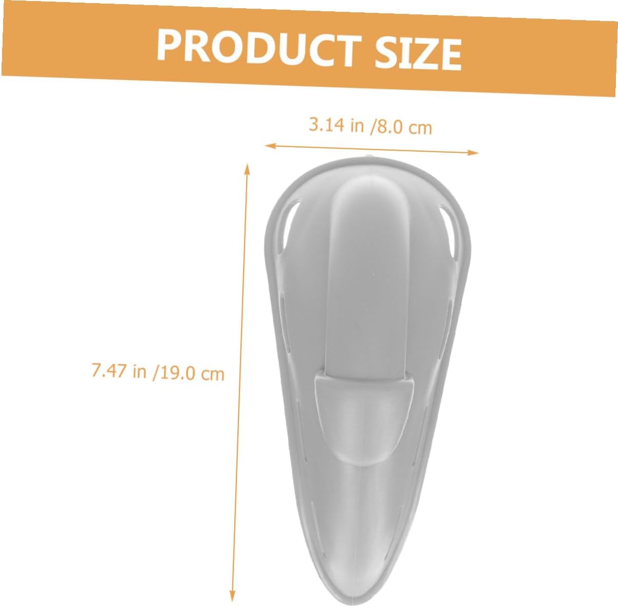 Reusable Athletic Crotch Protector Groin Guard for Men, Hard Gray Protective Sports Cup Breathable Design, One Size Fits for Boxing and Training