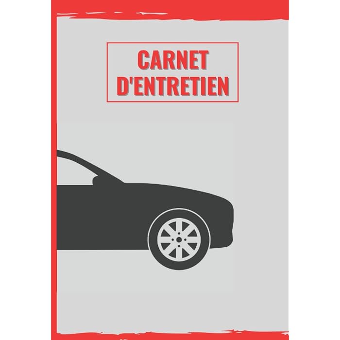 Buy CARNET D'ENTRETIEN: Notice suivi entretien automobile, carnet de bord, livret r?�paration 