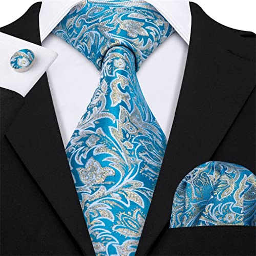Corbata Floral de Seda para Hombre 150cm miniatura 2