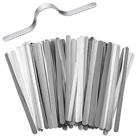 100 Tiras de Puente de Nariz de Aluminio Florvine Cover