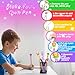 MOMUSE DIY Pen Making Kit, Fun Pen Creator Studio – Make You Own 4 Sparkly Glitter Pens, Creative Art and Craft Kits Toys for Kids Girls Tweens 6 7 8 9 10 11 12 Years Birthday Gift Present