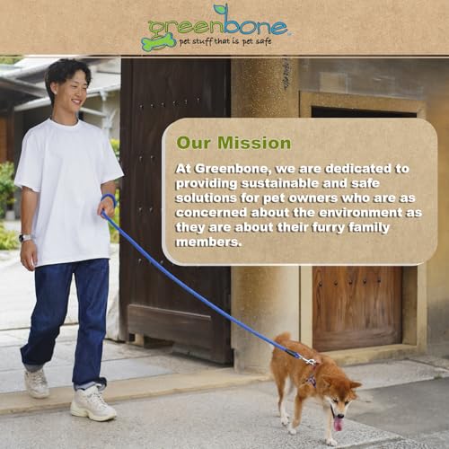 Image of Greenbone Earth Friendly Cat or Dog Poop Bags, Plant Based Leak Proof Dispenser Refill Rolls (12 Rolls)